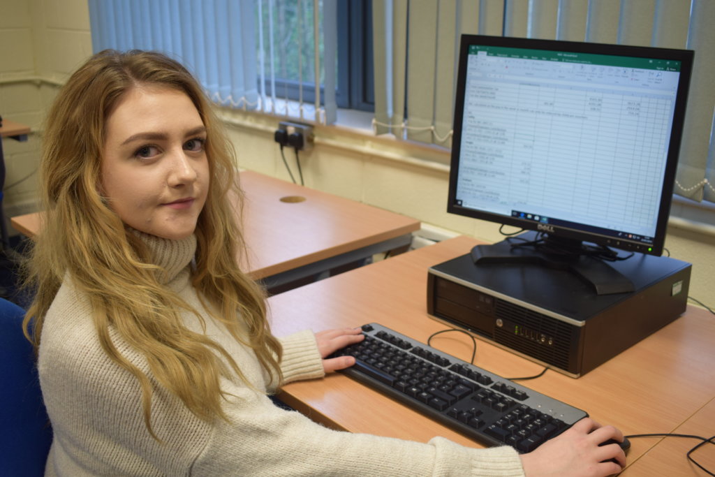 NWRC student Catherine McCay spoke about her experience of taking part in an Accountancy Higher Level Apprenticeship
