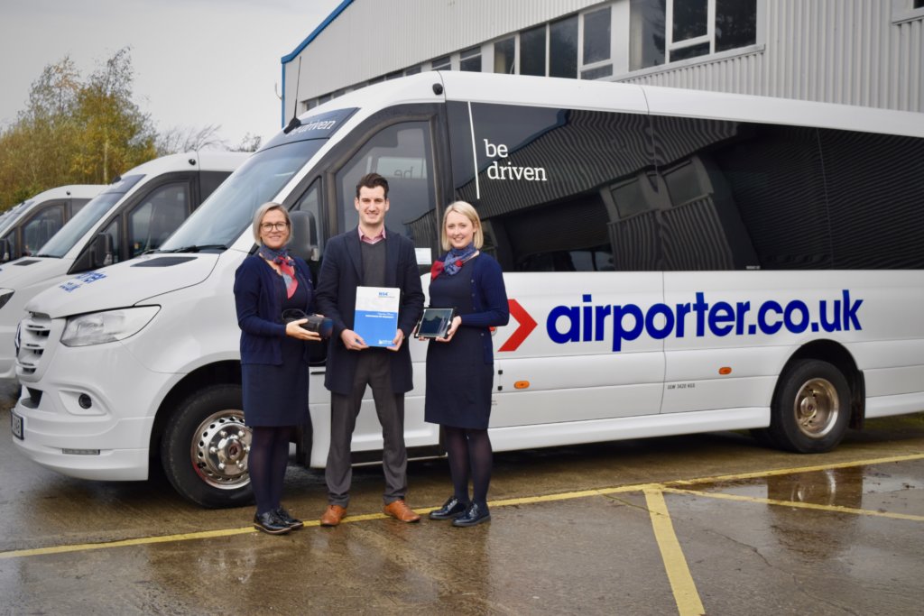 Airporter worked with NWRC to develop a virtual reality tour navigational tool.