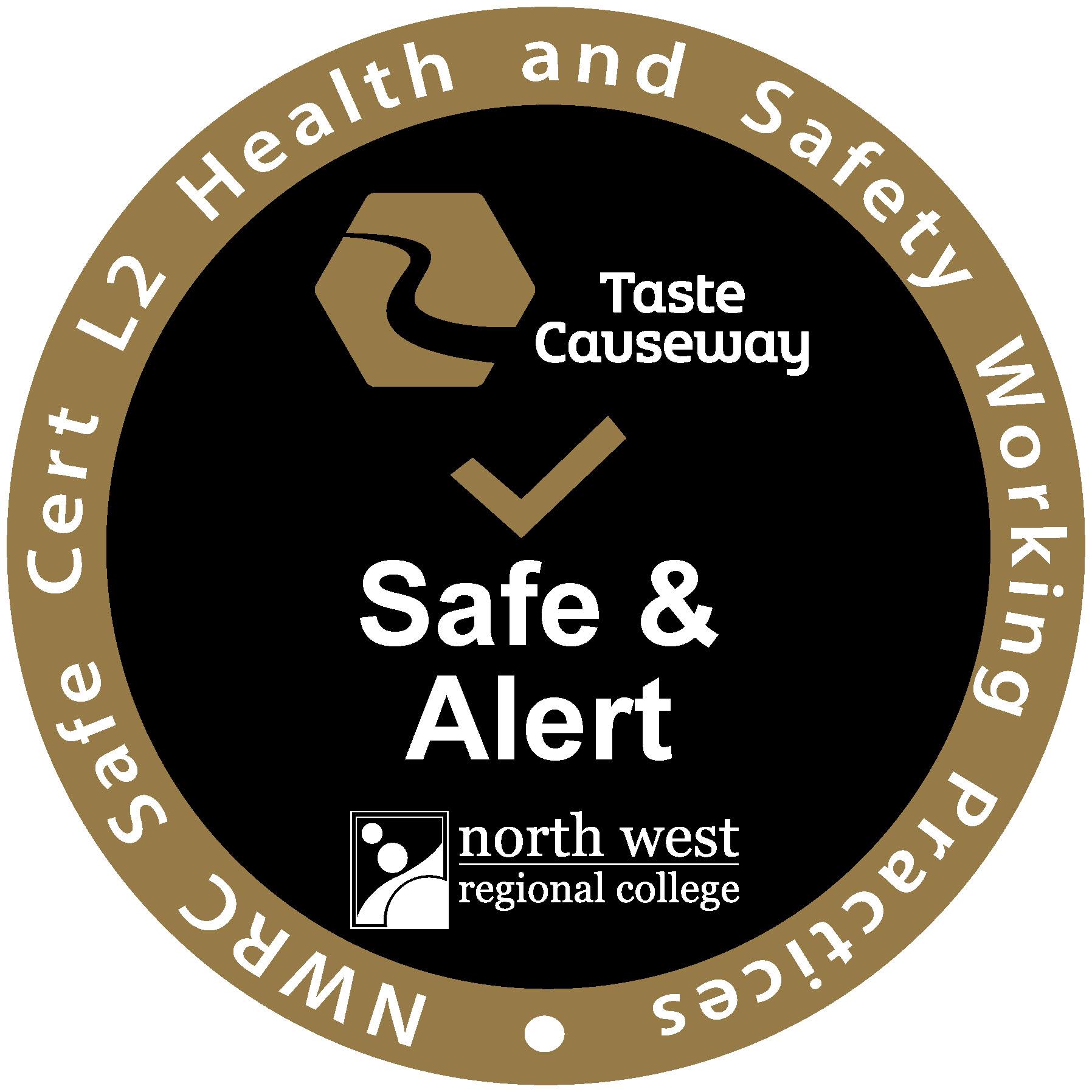 NWRC and Taste Causeway collaborate on a new Safe and Alert Accreditation for Hospitality businesses.