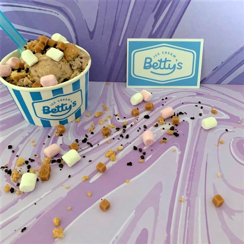 Betty's Ice Cream worked with NWRC to develop a new product and packaging solution for their rocky road ice cream